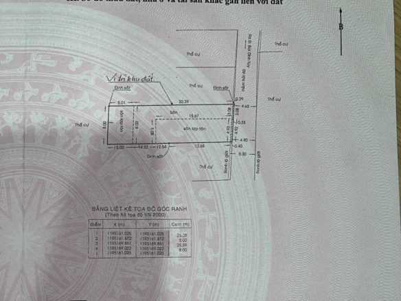 Bán gấp đất nền biệt thự 8×25 hẻm 217 Bùi Đình Túy, P24, Bình Thạnh giá tốt