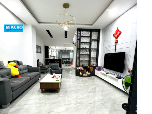 Bán nhà đẹp Central Garden Lái Thiêu 5×20 3 tầng 4PN 5WC nội thất cao cấp