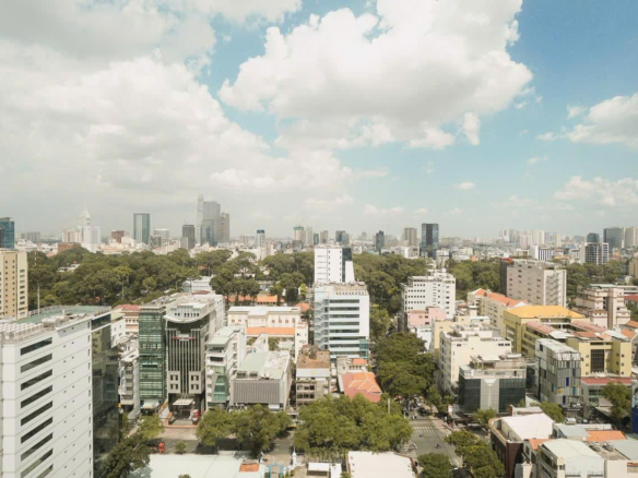 view trung tâm saigon nhìn từ leman luxury