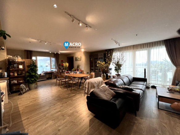 Cho thuê căn hộ Đảo Kim Cương 3PN diện tích lớn 220 m2, view Thủ Thiêm
