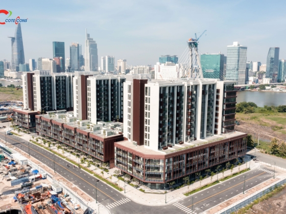 Duplex Metropole Thủ Thiêm view trực diện trung tâm Sài Gòn cho thuê nhà trống