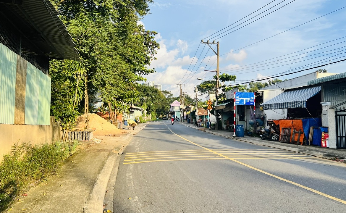bán đất mặt tiền đường Cây Me, Bình Nhâm