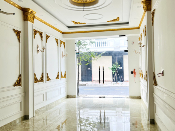 Bán nhà đẹp 2 mặt tiền khu nhà ở An Phát Lái Thiêu 4 tầng, nội thất cao cấp