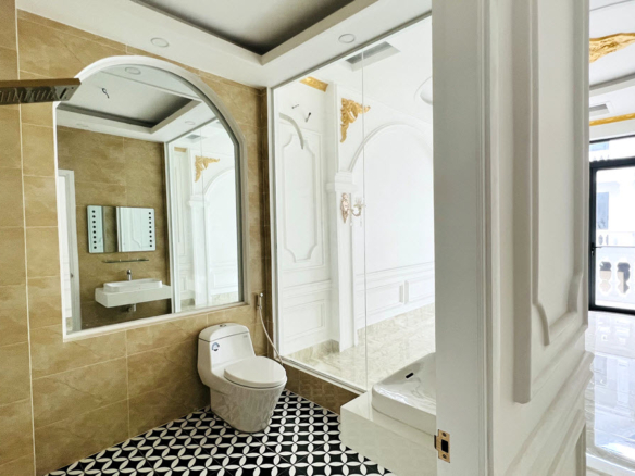 Bán nhà đẹp 2 mặt tiền khu nhà ở An Phát Lái Thiêu 4 tầng, nội thất cao cấp