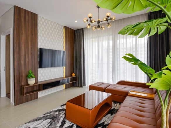 Bán gấp căn hộ Đảo Kim Cương 3PN view sông, nội thất xịn sò