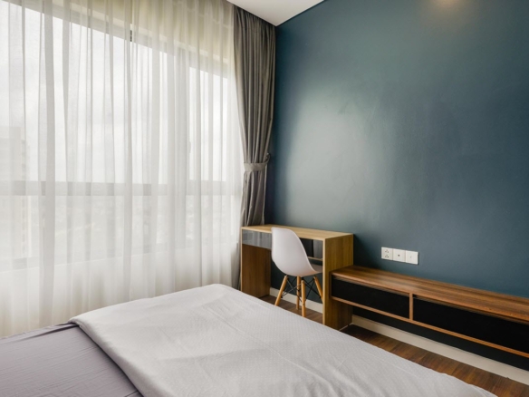 Bán gấp căn hộ Đảo Kim Cương 3PN view sông, nội thất xịn sò