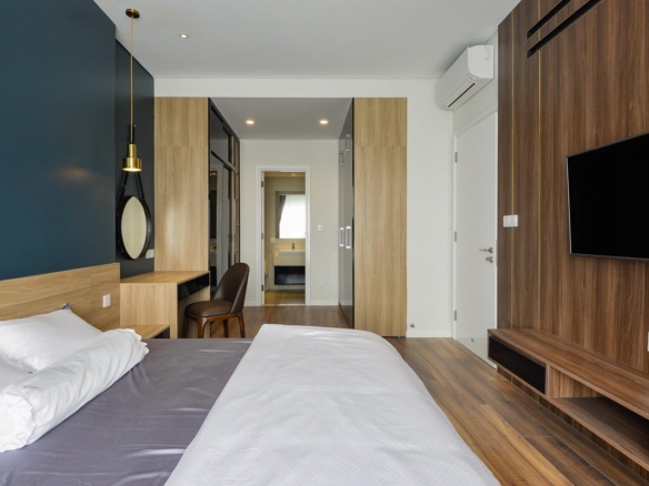 Bán gấp căn hộ Đảo Kim Cương 3PN view sông, nội thất xịn sò