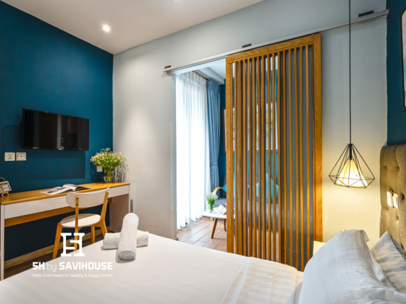Cho thuê căn hộ dịch vụ đường Sông Đà, P2, Tân Bình liền kề sân, nội thất cap cấo chỉ 11,5tr/th