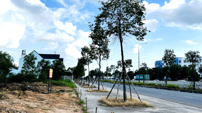 Đất bán mặt tiền Mỹ Phước - Tân Vạn 2.