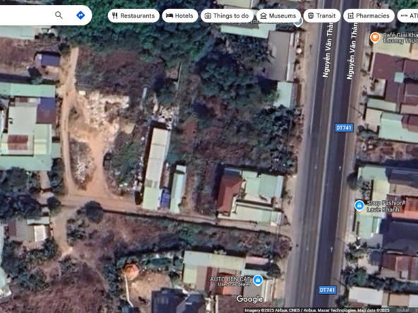 vi tri dat Hoa Loi, Ben Cat, Binh Duong ban