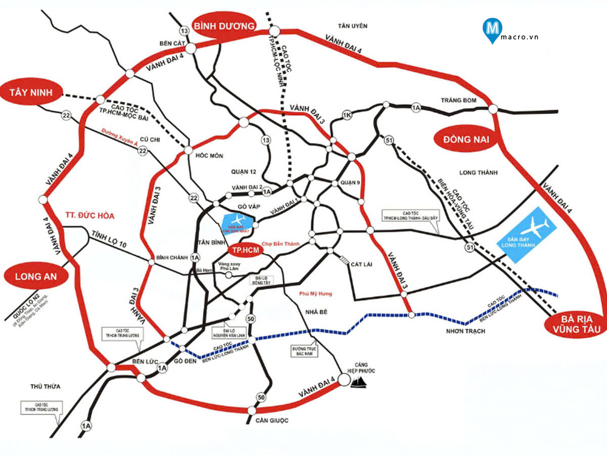 so do Vanh Dai 4 Tp HCM