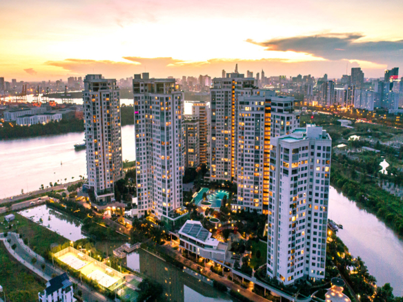Cho thuê Đảo Kim Cương 2PN view hồ bơi, nội thất cao cấp