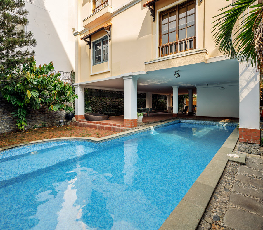 cho thue biet thu Thao Dien theo ngay