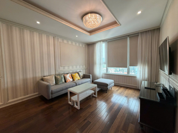 Cho thuê căn hộ Léman Luxury 3PN nội thất cao cấp tầng cao view Dinh Độc Lập