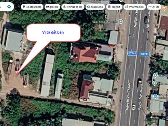 Bán đất biệt thự góc 2 mặt tiền 450m2 sát Vành Đai 4, Hòa Lợi, Bến Cát giá tốt SHR