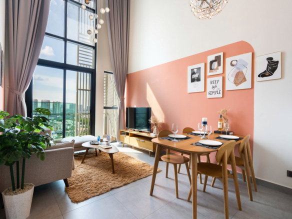 Cho thuê căn hộ Feliz En Vista 2PN nội thất cao cấp