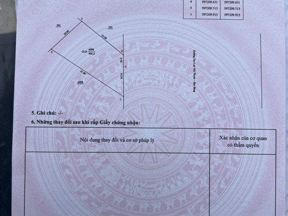 Bán đất mặt đường Mỹ Phước – Tân Vạn 20×30 chỉ 5,8 tỷ liền kề KCN Mỹ Phước 3