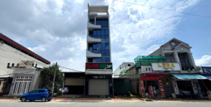 Giảm 1,5 tỷ bán gấp tòa nhà 5X25 6 tầng mặt tiền D1 KDC Viet Sing, VSIP 1 Thuận An