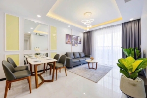 Cho thuê căn hộ Orchard Park View 3PN view sân bay, nội thất cao cấp
