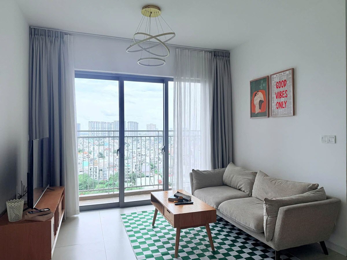Cho thuê căn hộ Palm Heights 2PN full nội thất hiện đại trẻ trung
