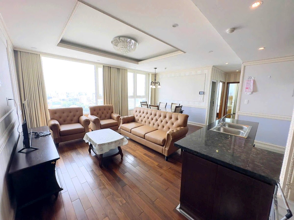 Cho thuê căn hộ Léman Luxury khu trung tâm Hồ Chí Minh 3PN NTCC