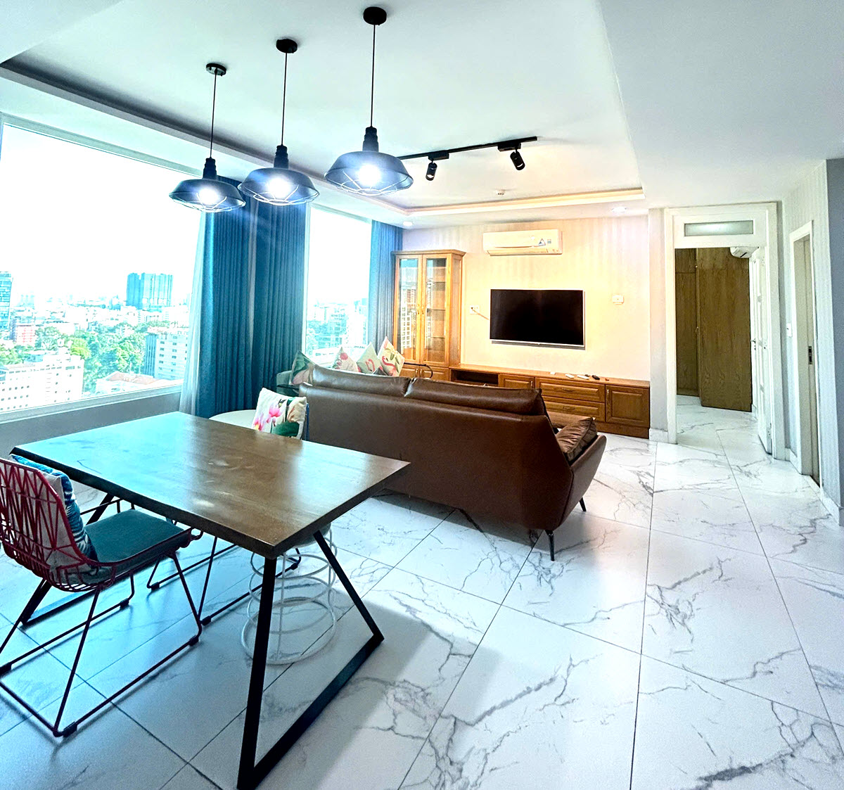 Cho thuê căn hộ Léman Luxury Quận 1 loại 1PN diện tích lớn cùng nội thất sang trọng