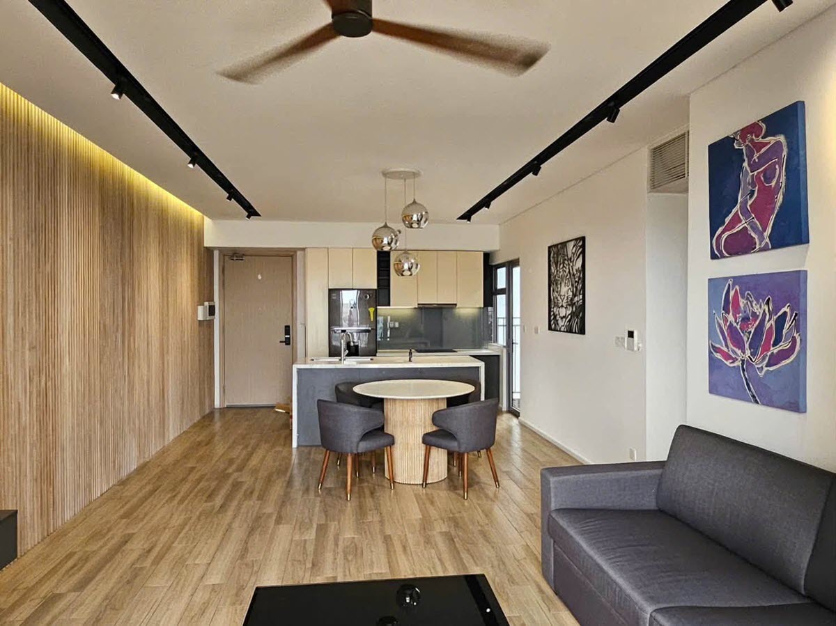 Cho thuê căn hộ Palm Heights 3PN nội thất hiện đại, cao cấp