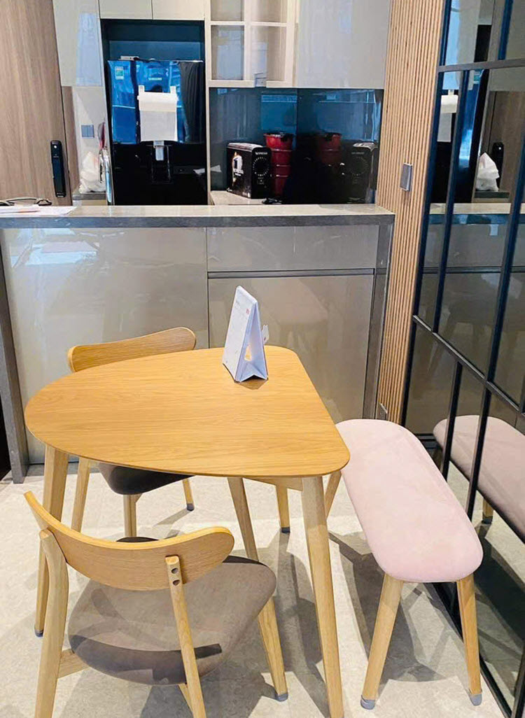 Cho thuê căn hộ The Marq 1PN tầng cao view trung tâm Tp.HCM