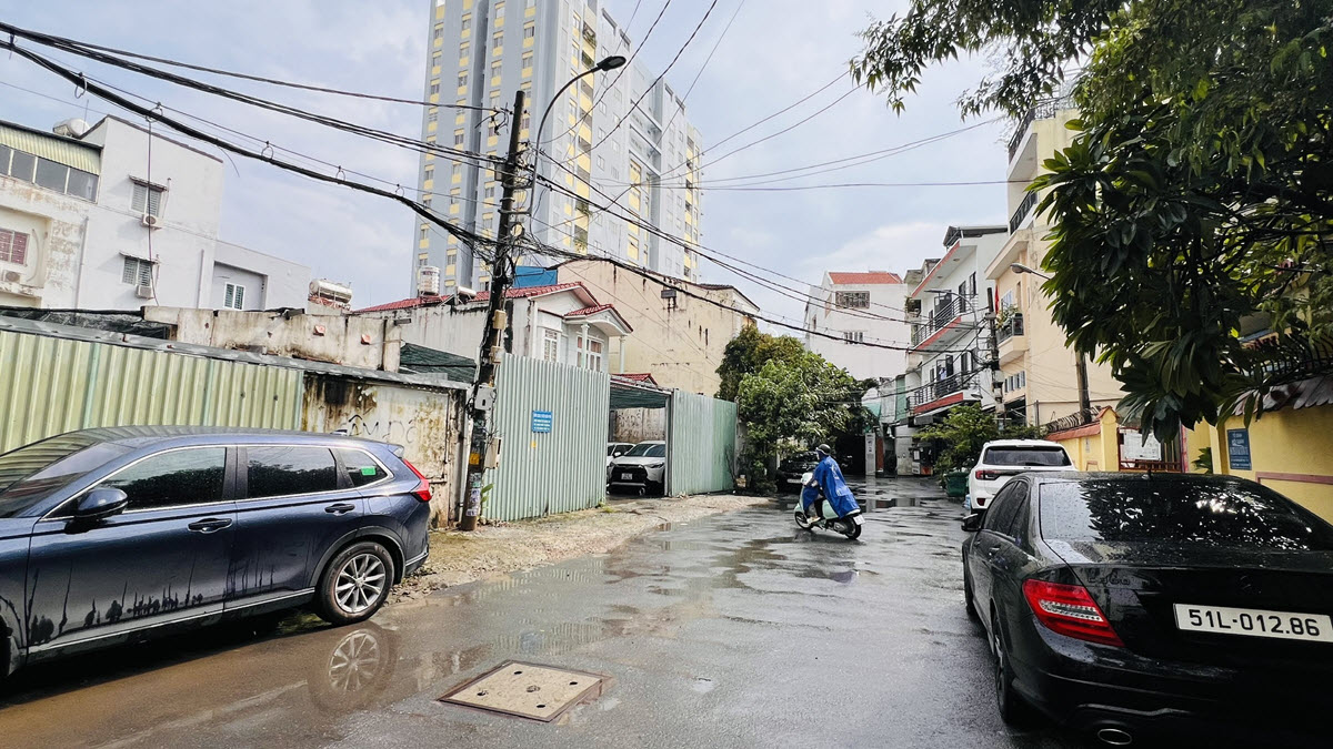 Bán đất 7X27 xây CHDV mặt tiền đường 8m hẻm 236 Điện Biên Phủ, P17, Bình Thạnh