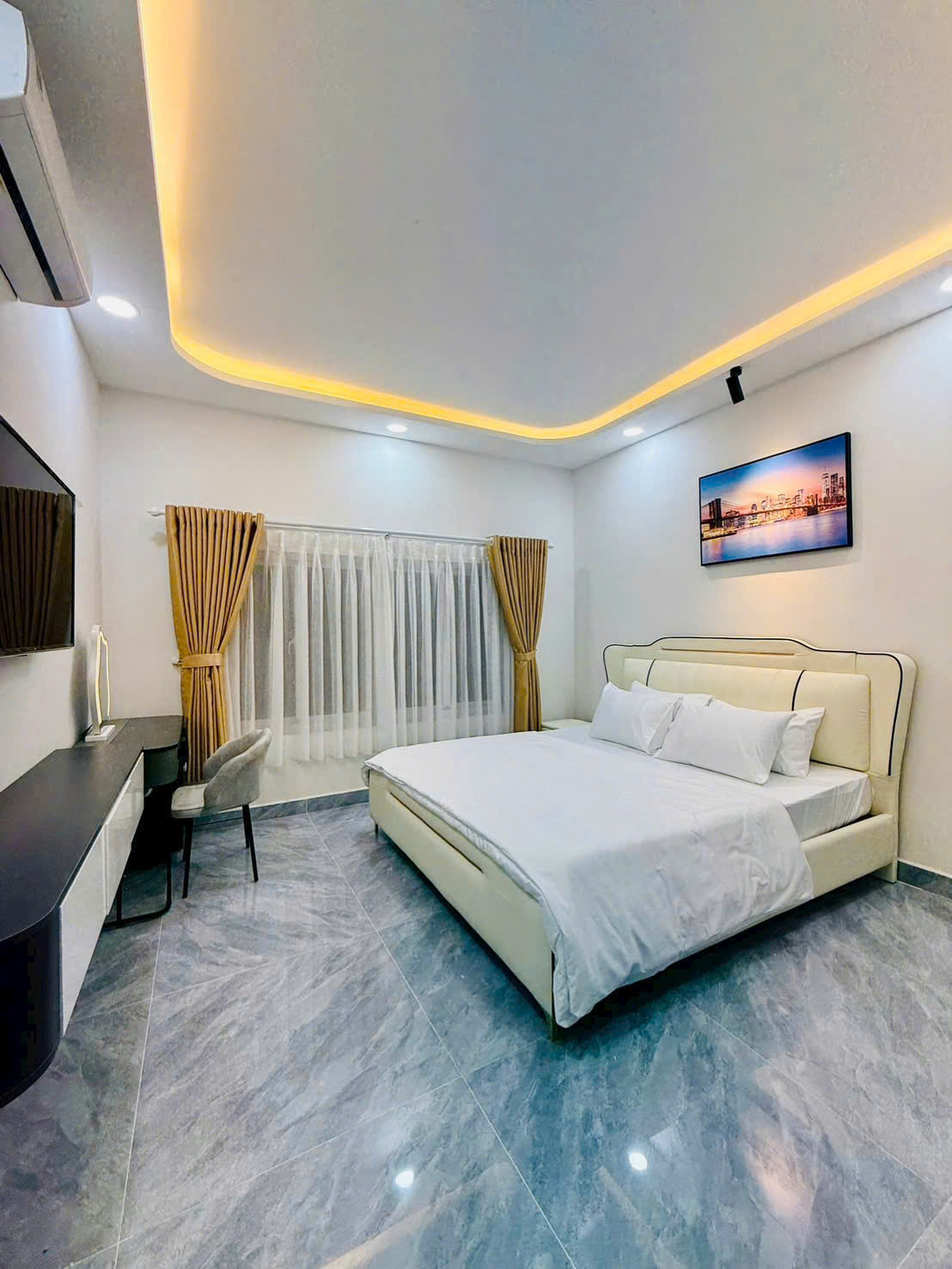 Cho thuê biệt thự bờ sông Sài Gòn 3 tầng 10PN hồ bơi riêng tại An Khánh (Bình An, Q2 cũ)
