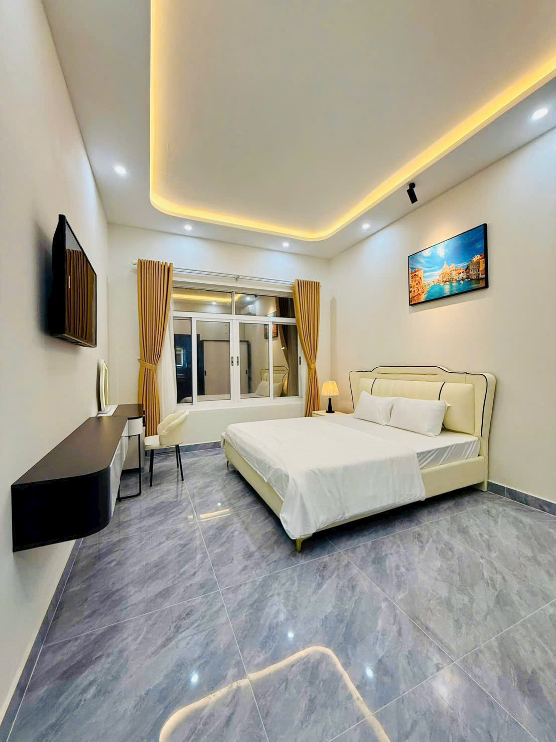 Cho thuê biệt thự bờ sông Sài Gòn 3 tầng 10PN hồ bơi riêng tại An Khánh (Bình An, Q2 cũ)