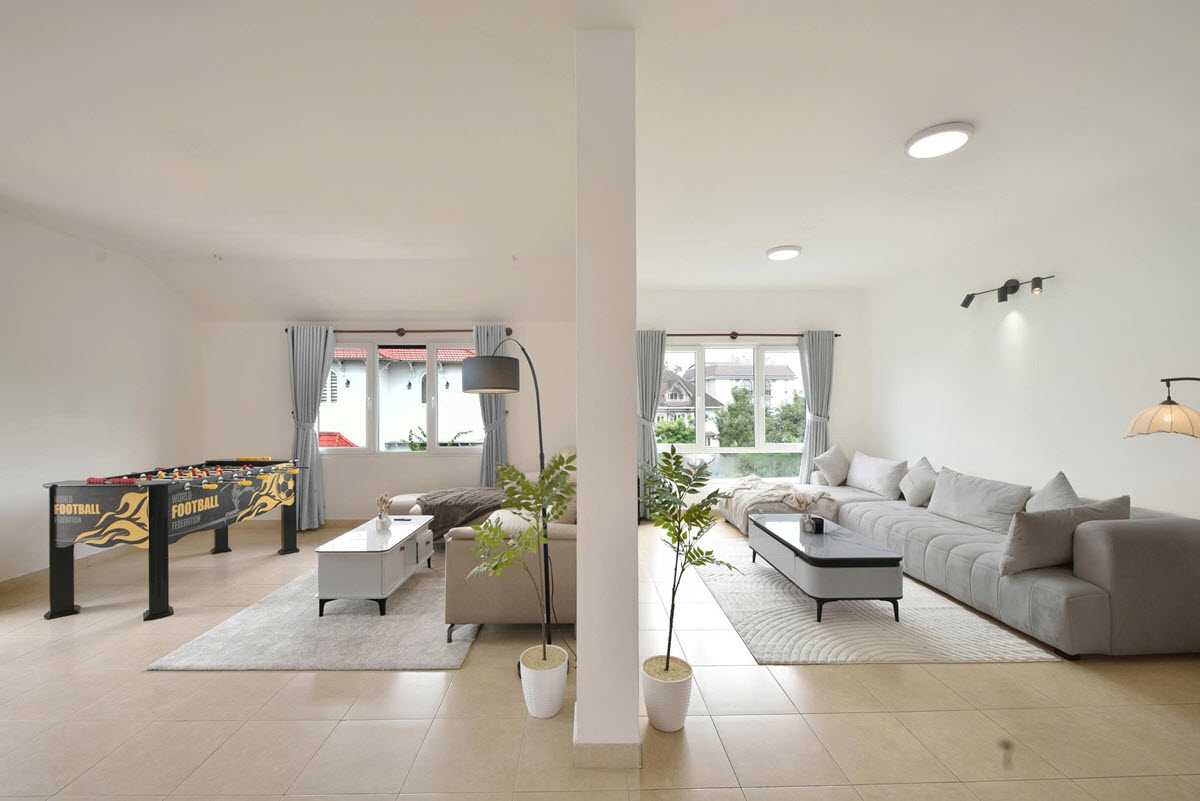 Cho thuê biệt thự khu compound Thảo Điền với sân vườn, hồ bơi riêng