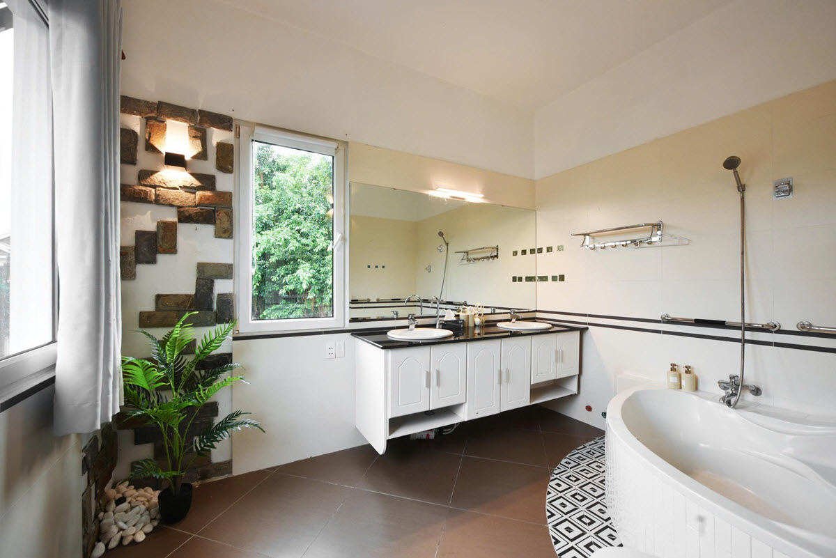 Cho thuê biệt thự khu compound Thảo Điền với sân vườn, hồ bơi riêng