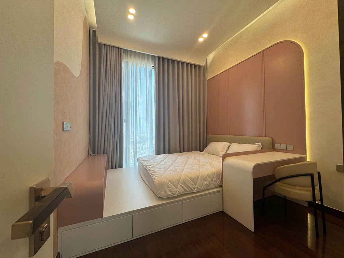 Cho thuê DEFINE 3PN sân vườn riêng, tầng cao view sông Sài Gòn