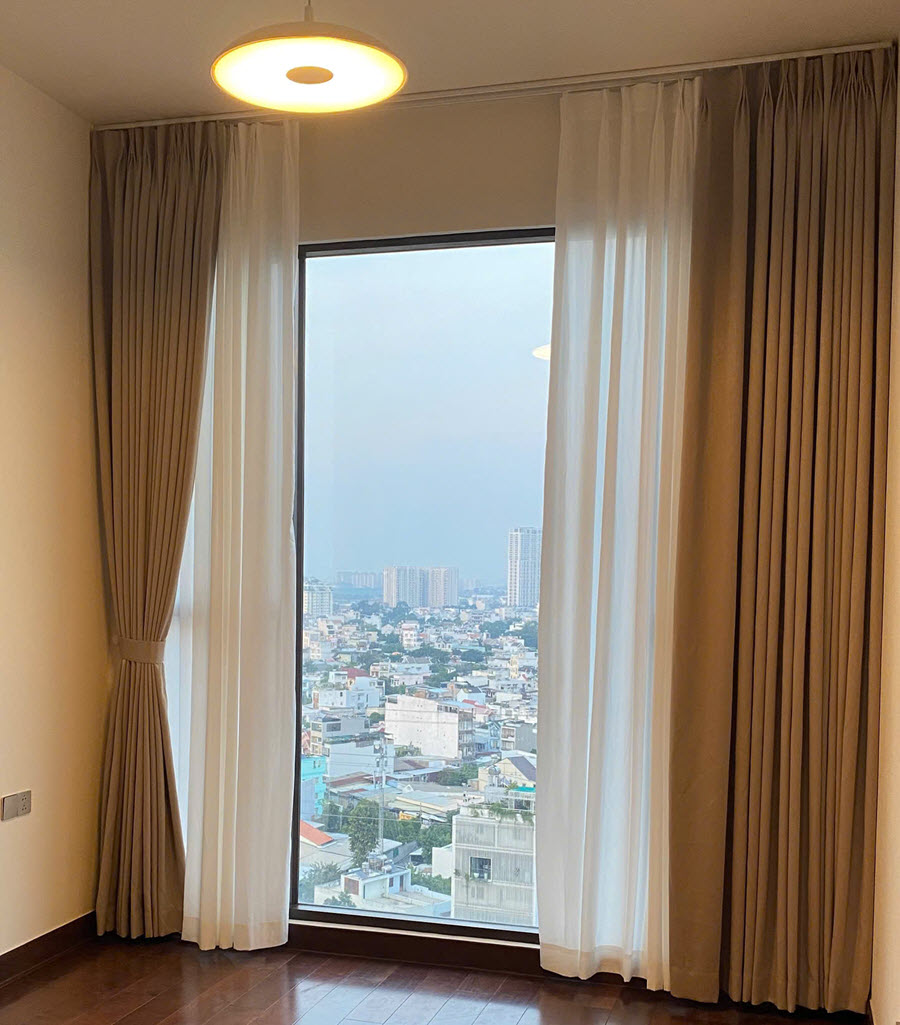 Cho thuê căn hộ 6 sao DEFINE Q2 4PN nội thất cơ bản với hồ bơi và thang máy riêng