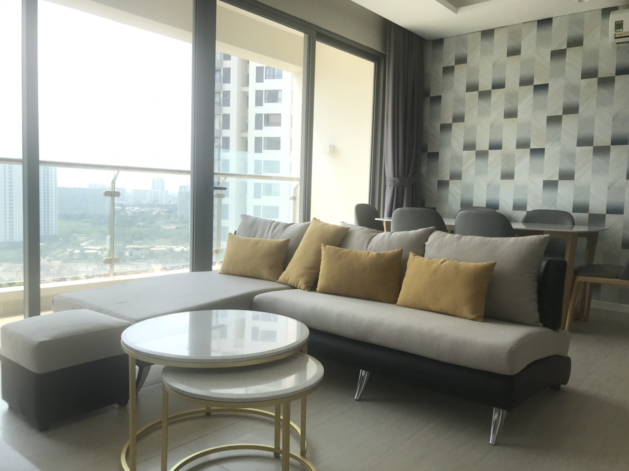Cho thuê căn hộ Đảo Kim Cương 2PN full nội thất cao cấp, giá tốt