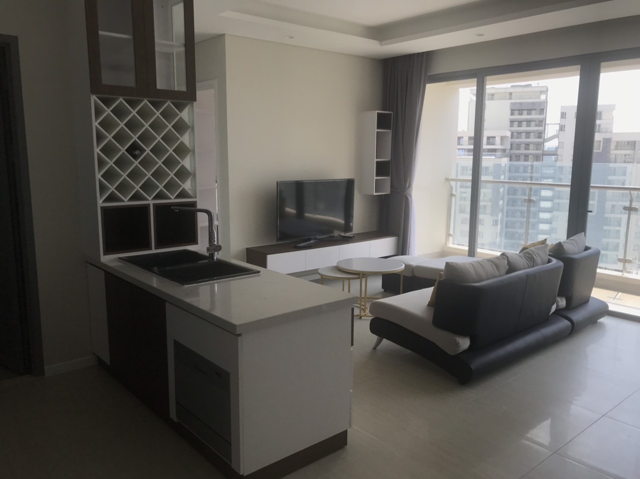 Cho thuê căn hộ Đảo Kim Cương 2PN full nội thất cao cấp, giá tốt