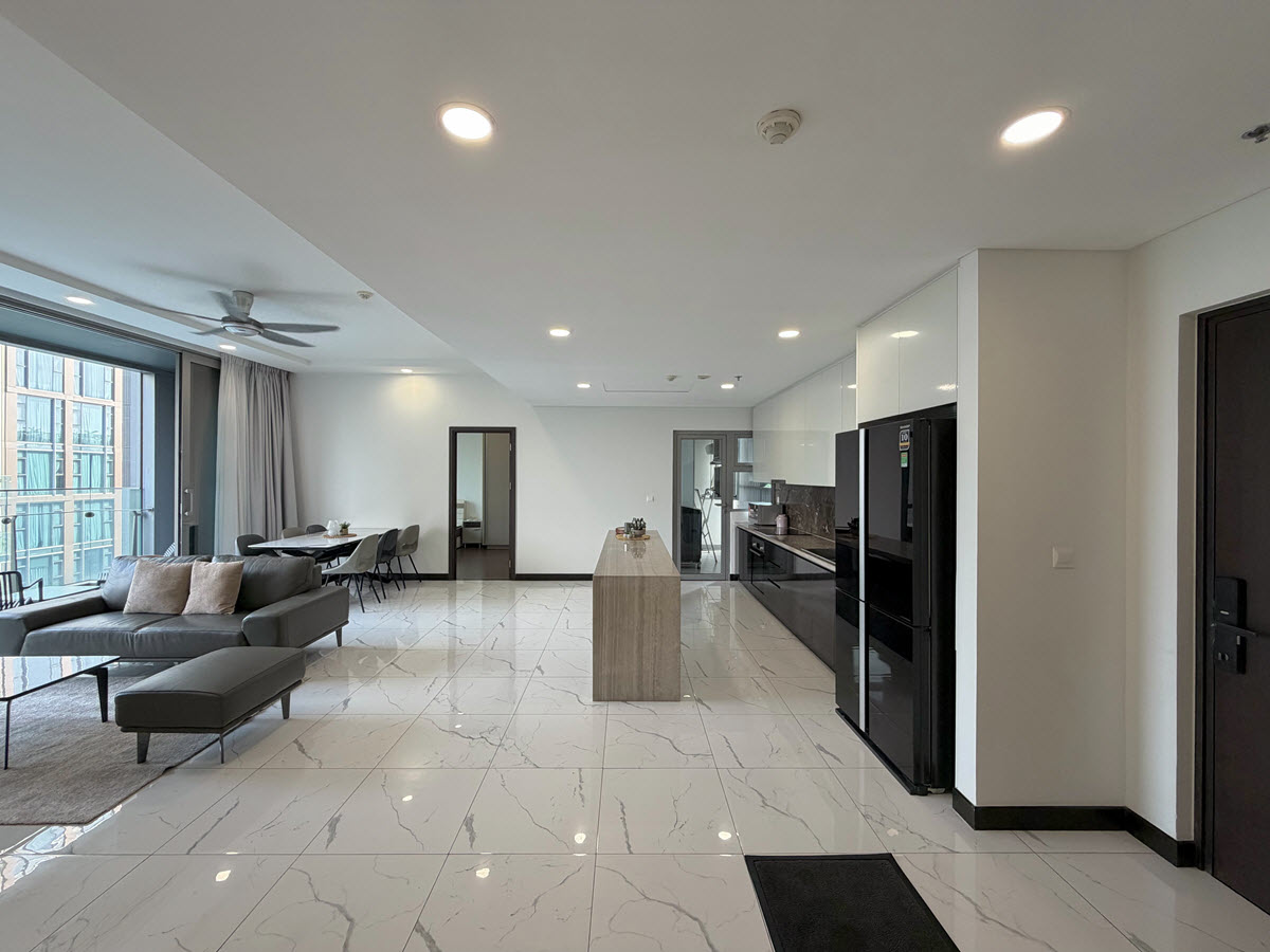Siêu phẩm!!! Căn hộ Empire City cho thuê 3PN 154m2 full nội thất hiện đại trẻ trung