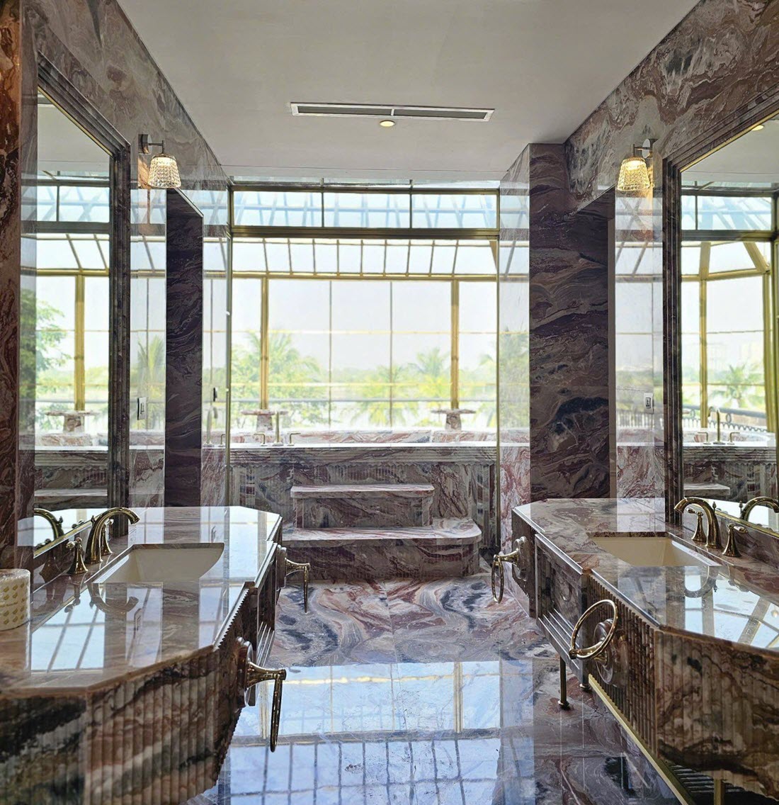 Cho thuê biệt thự compound Riviera Point 450m2 với nội thất siêu sang