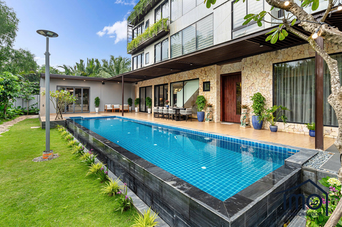 Villa for rent in Dist 9, HCMC 1.1 Cho thuê biệt thự bờ sông 800m2 với hồ bơi, sân vườn riêng tại Tăng Nhơn Phú A, Quận 9